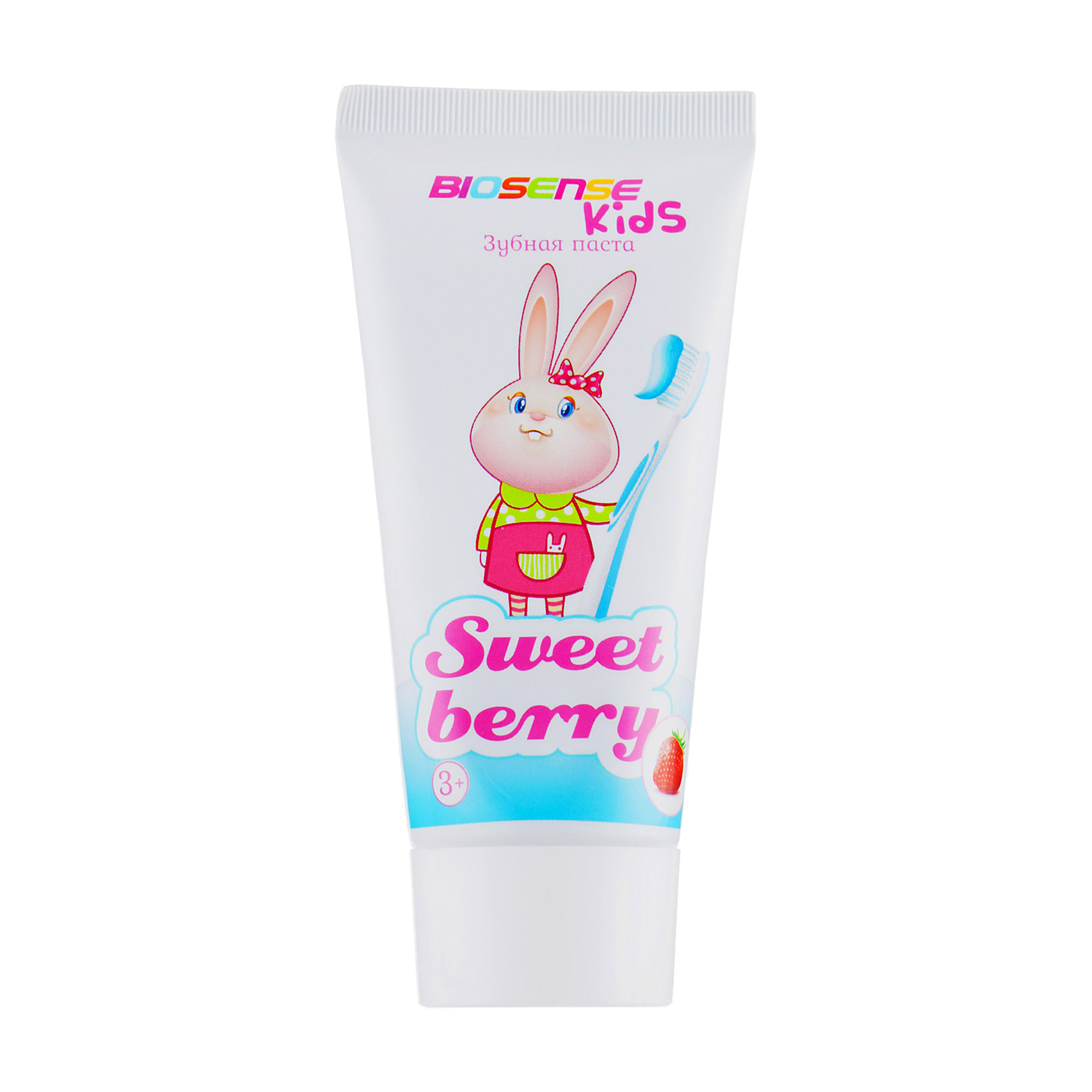 Дитяча зубна паста Bioton Сosmetics Biosense kids Sweet Вerry, 50 мл